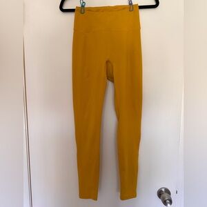 BuffBunny Mustard Yellow Leggings